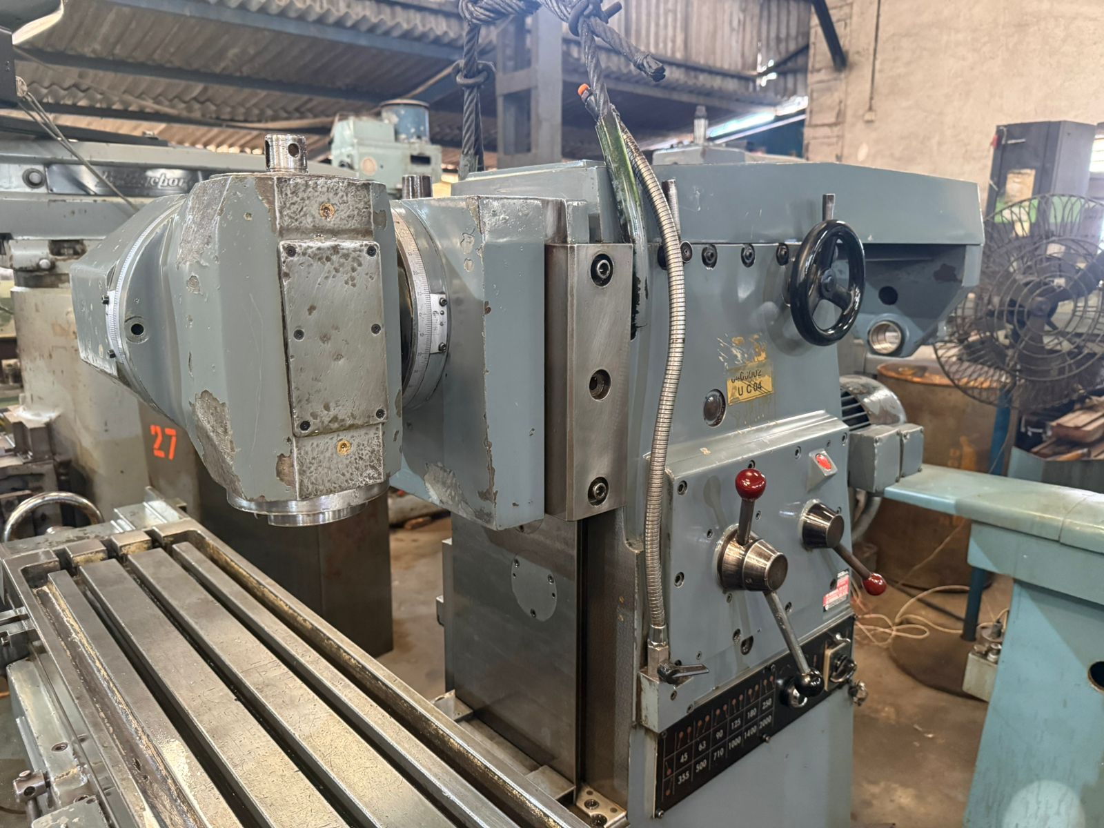 Vernier Universal milling machine thumb