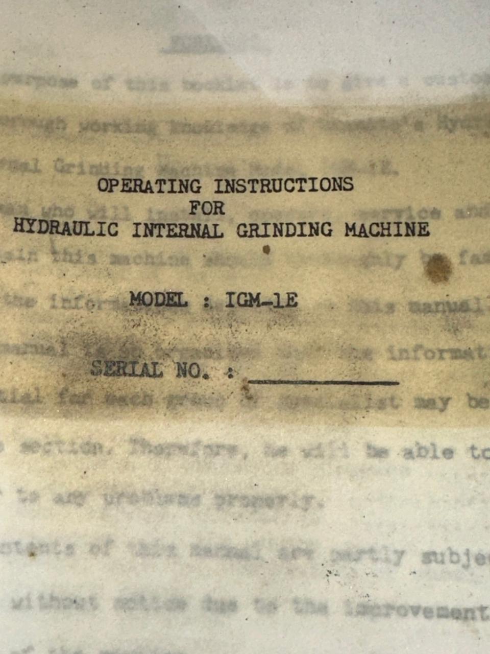 Internal Grinding Machines thumb